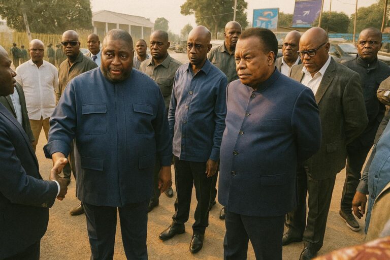À Pointe-Noire, l’art de paver l’avenir : Sassou Nguesso métamorphose la RN4