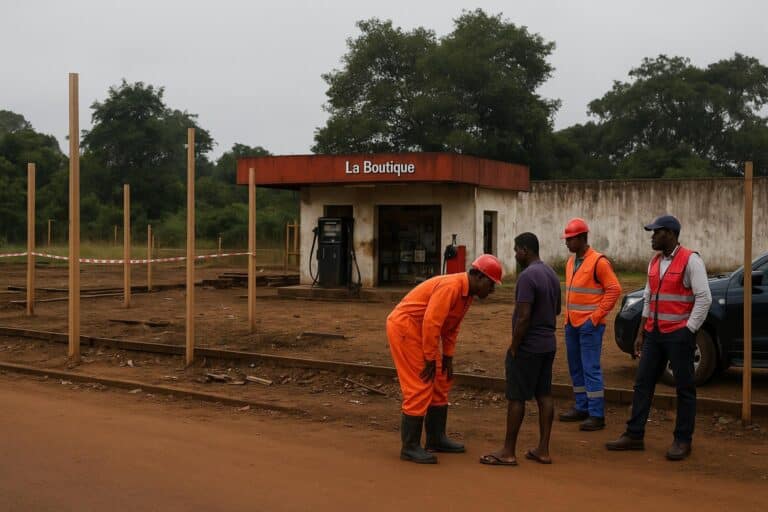 Mossendjo : la station-service TotalEnergies arrive