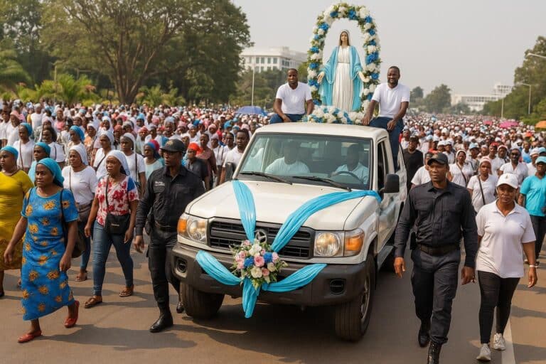 Brazzaville : 40 000 fidèles pour la marche mariale