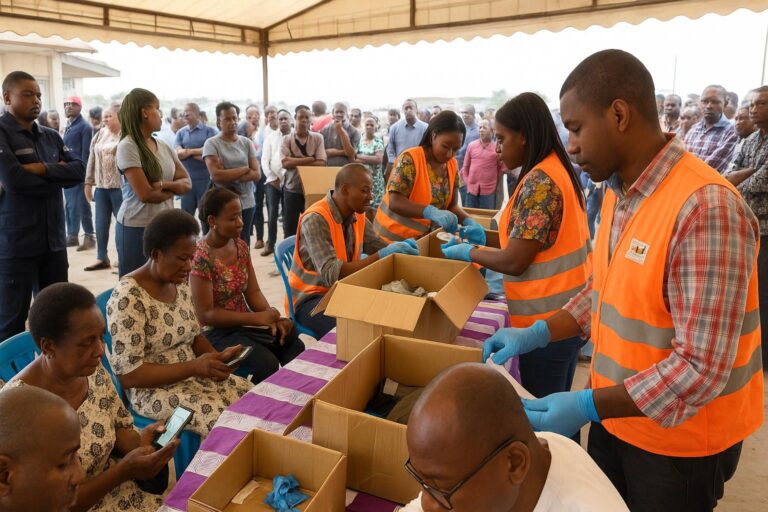 Des lunettes gratuites à Brazza : votre vue change vite