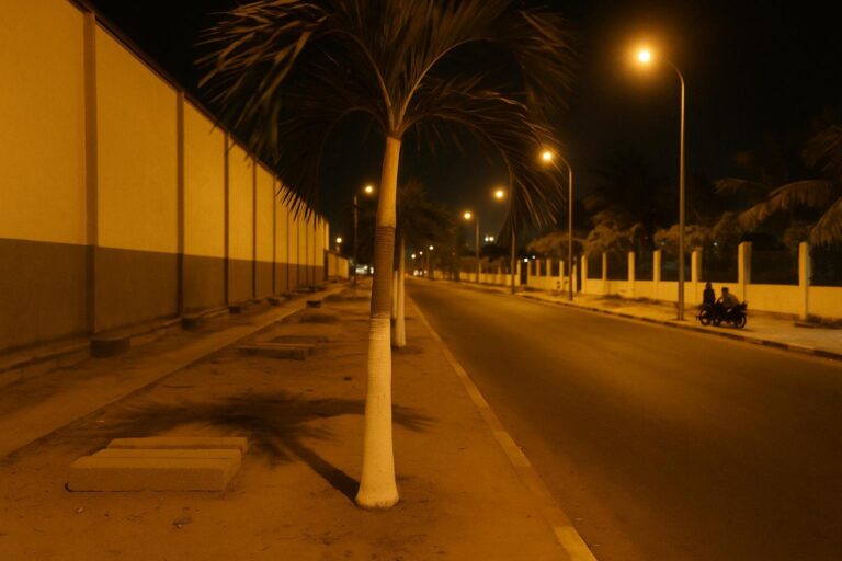 Brazzaville: l’avenue Bayardelle renaît sous les néons