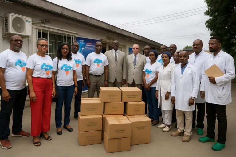 Don géant d’AGL : 2 500 kits sang pour le Congo