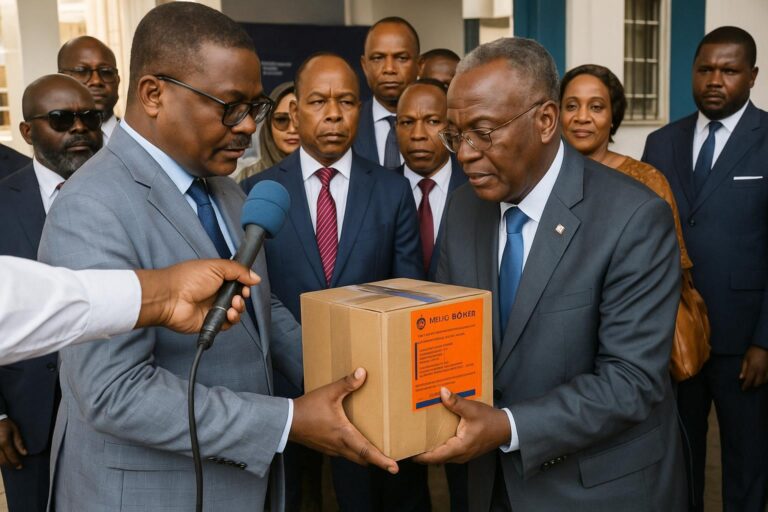 Choléra : l’OMS offre 80 M F CFA d’équipements au Congo