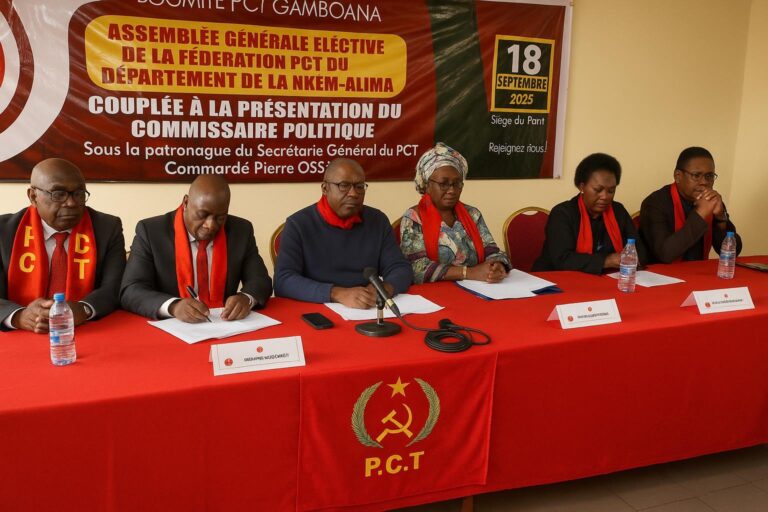 Nkéni-Alima : Nouveau visage du PCT aux commandes