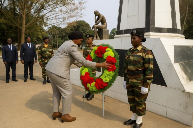 Brazzaville honore ses martyrs et renforce la sécurité ciel