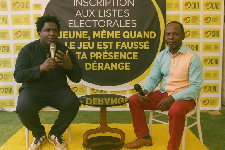 Jeunes électeurs : le CAD électrise Brazzaville