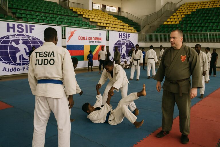 Combat corps à corps: nouvelle passion à Brazzaville