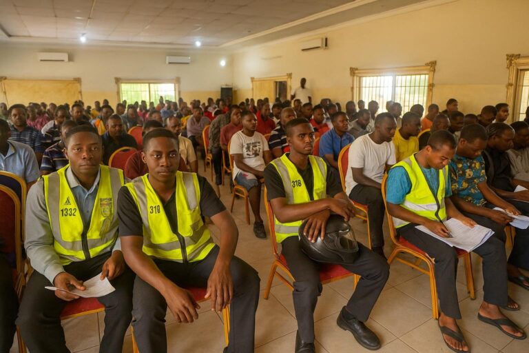 Taxis-motos : la formation express pour sauver des vies