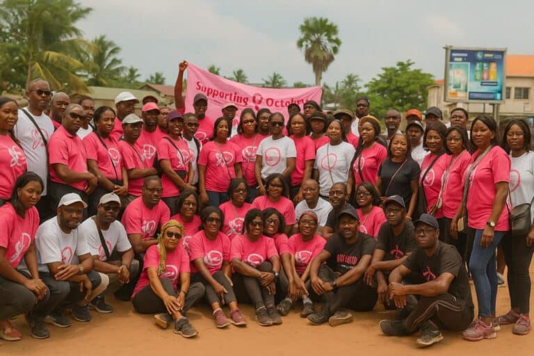 Marche rose à Pointe-Noire : 8,5 km d’espoir contre le cancer