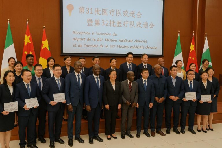 Nouvelle mission médicale chinoise déployée au Congo