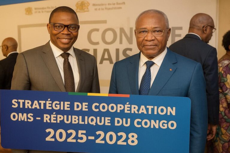 Congo: stratégie santé 2025-2028 conclue avec l’OMS