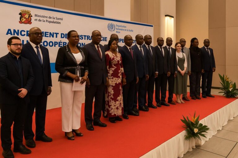Stratégie OMS-Congo 2025 : santé pour tous en action