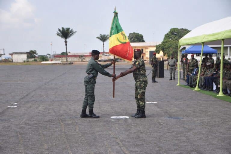 Pointe-Noire : le colonel-major Nianga prend le commandement