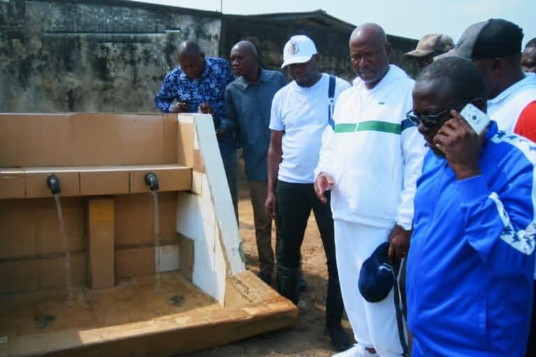 Makoua : l’eau potable jaillit enfin dans six quartiers