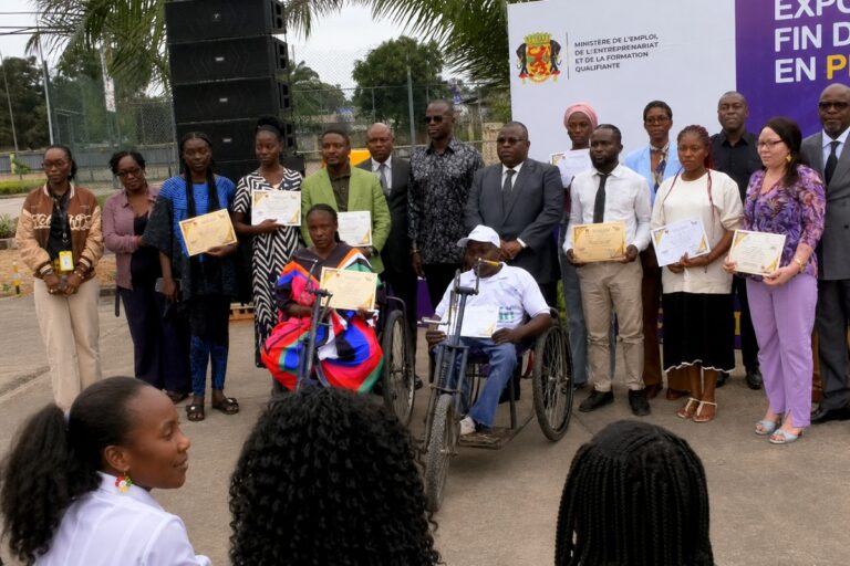 Perlage : le FONEA diplôme ses apprentis à Brazzaville